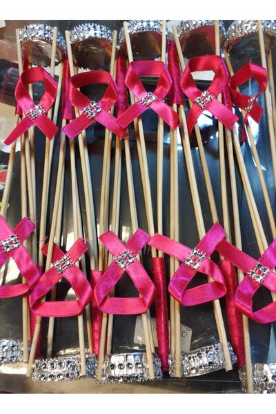 enc KINA MEŞALESİ MUMLU KOYU PEMBE