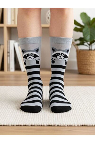 AKSU ÇORAP الراكون تصميم الجوارب المقبس