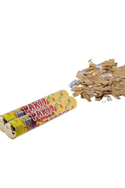 KONFETİ 30 CM METALİZE GOLD