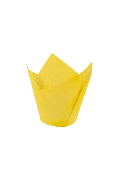 BENS MUFFIN KEK KAPSÜLÜ TULİP 150 Lİ SARI