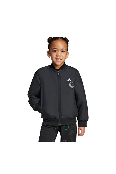 adidas JL8839-C Lk Smı Jacket Çocuk Ceket Siyah