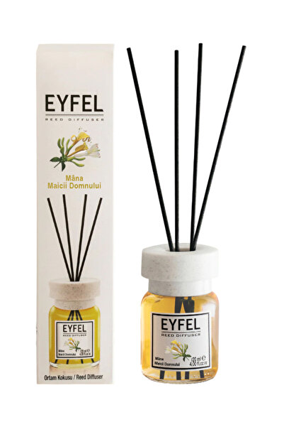 Eyfel room freshener with sticks 120ml, Honeysuckle (Hand of the Virgin Mary)