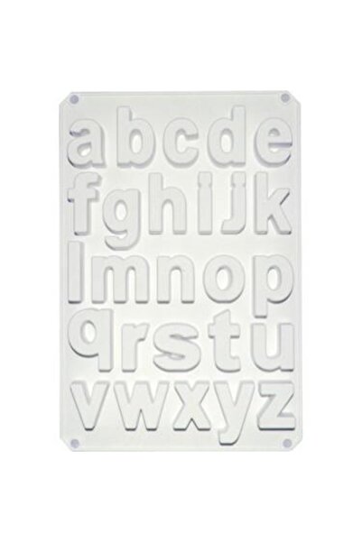 Bursa Pazarı Silikon Kalıp Küçük Harf Alfabe