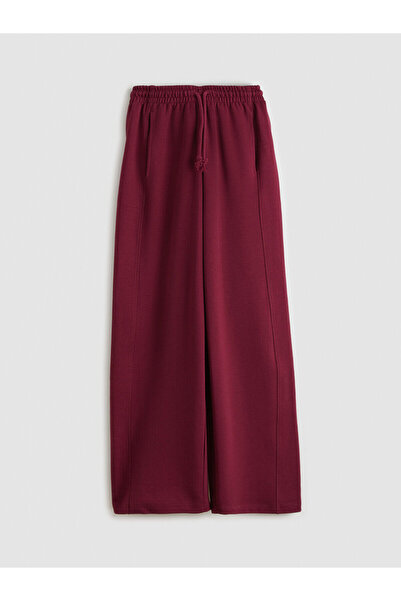 LC Waikiki Peak Yeni Sezon Beli Lastikli Geniş Paça Kadın Eşofman Altı