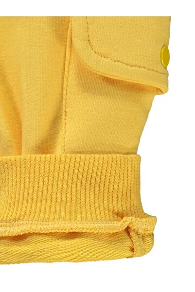 Civil Baby Kargo Cepli Jogger 6-18 Ay Eşofman Altı - Sarı 12-18 Ay