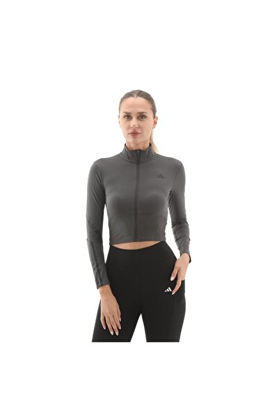 adidas Jn2656-K Hyg Rib Track J Women's Jacket Anthracite