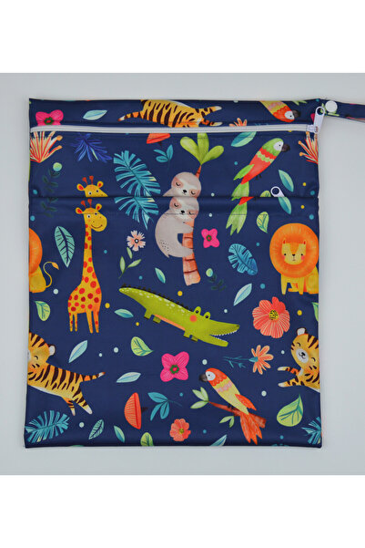 Choice حقيبة WW1 [Sigzagor] جافة ورطبة مع حفاضتين للأطفال بسحاب، مقاومة للماء...