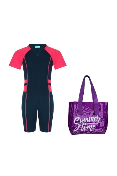 TESMAY Costum de baie pentru copii - cu geanta cadou