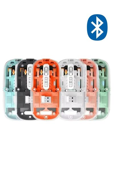 Zineets Ultra Slim Usb 2.4ghz Siyah Ledli 800/1200/1600dpi Şarjlı Kablosuz Mouse Rgb Led Işıklı