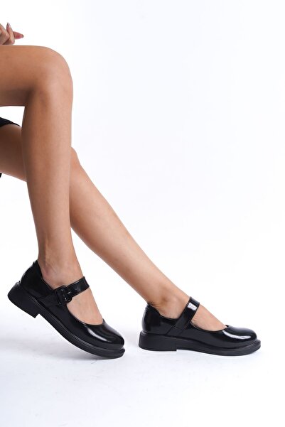 MARSEDO Marie Kadın Loafer Makosen Casuel Tokalı Bantlı Günlük Ayakkabı