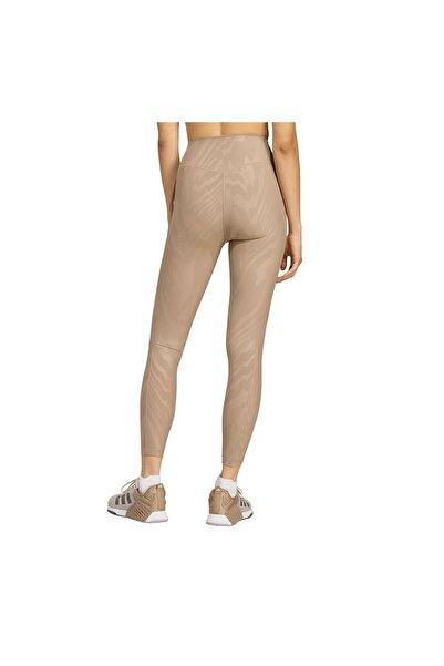 adidas JX3124-K Optıme Aop Γυναικείο καλσόν καφέ