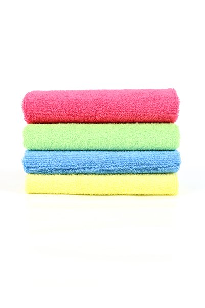 VİPEX 4 Pieces of 40X40 Ultra Absorbent 240 Gsm Microfiber Cleaning Cloth