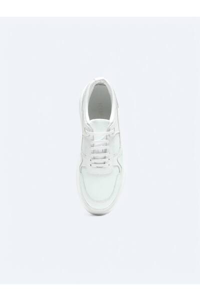 Kip White Leather Sneakers