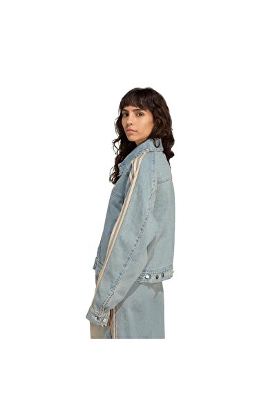 adidas JY2872-K P Ess Denım Jkt Kadın Ceket Mavi