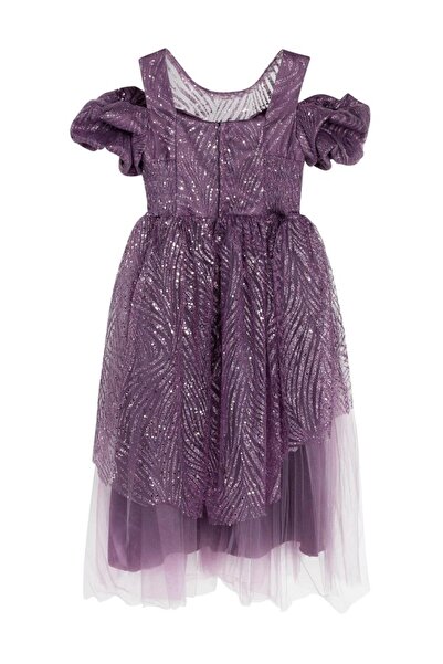 Civil Girls 6-14 Years Old Girl's Evening Dress - Lavender