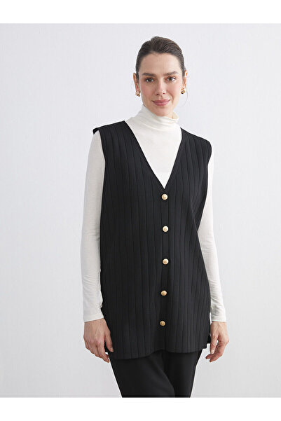 LC Waikiki Peak Yeni Sezon V Yaka Kadın Triko Yelek