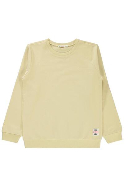 Civil Girls Basic 10-13 Yaş Sweatshirt - Sarı11-12 Yaş