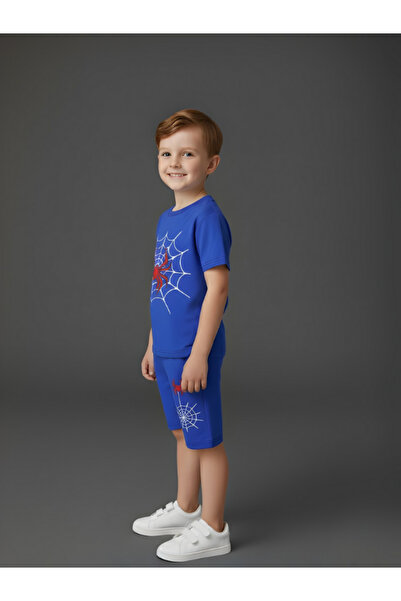 MİLANO KİDS Children's Top and Bottom Summer Printed Set