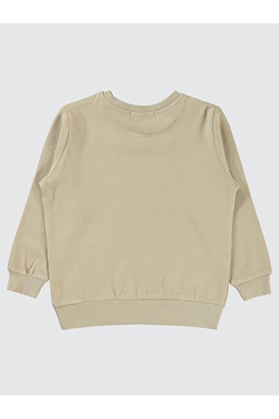 Civil Boys Crazy Baskılı 2-5 Yaş Sweatshirt - Bej 3-4 Yaş