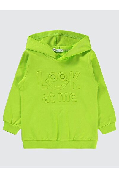 Civil Boys Erkek Çocuk Sweatshirt 2-5 Yaş Limon Yeşili