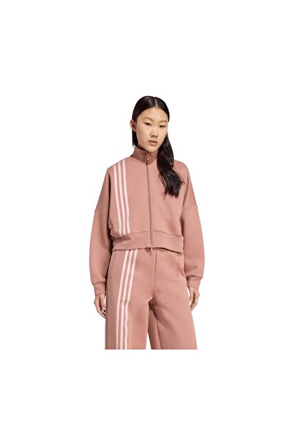 adidas JW3609-K 3 Strıpes Zıpup Kadın Ceket Pembe