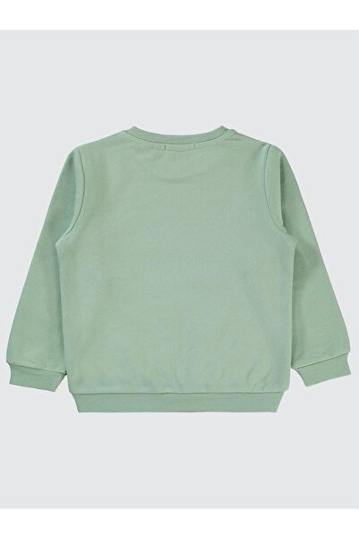 Civil Boys Natural Bear Printed 2-5 Years Old Sweatshirt - Khaki 3-4 Years Old