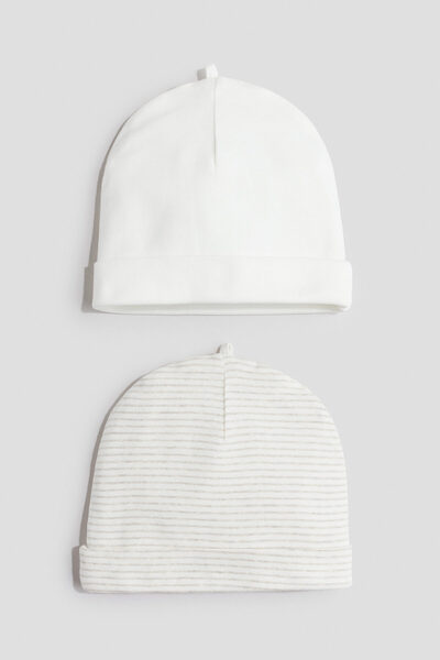 H&M 2'li Pamuklu Bere