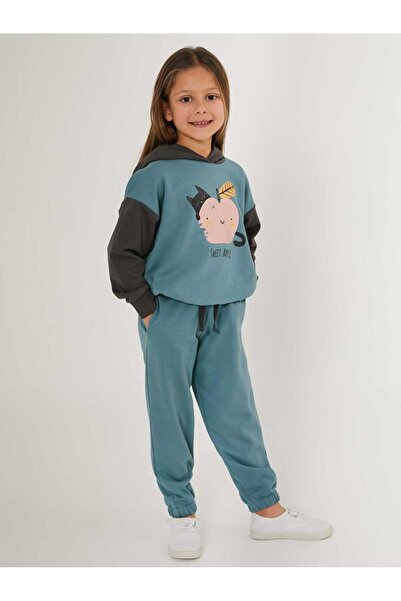 ROLY POLY Girl's Tracksuit Set for Ages 2-7 - Green 2-3 Years Old