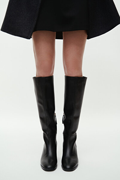 H&M Diz Boyu Deri Çizme