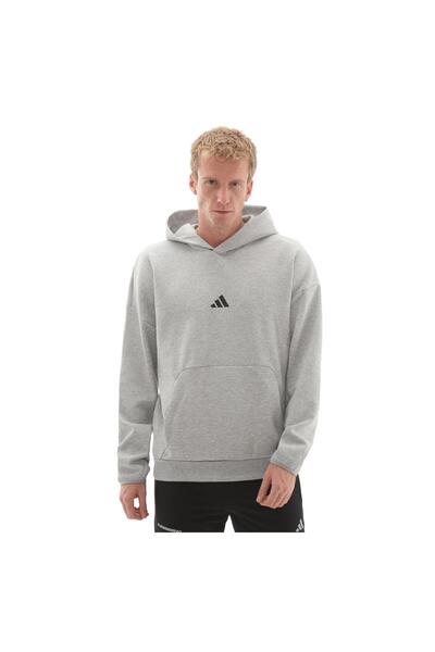 adidas JW7132-E M Fı Sl Hd Ανδρικό φούτερ Γκρι