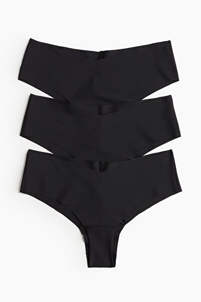 H&M 3’lü İz Yapmayan Cheeky Hipster Külot