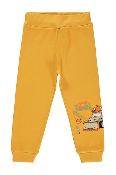 Civil Boys بنطلون رياضي للأولاد من عمر 2-5 سنوات - خردل من عمر 2-3 سنوات