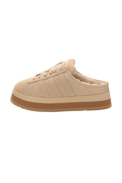 adidas شبشب نسائي JR3732-K Campus 00S Wtr Lo W بلون كريمي