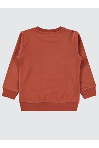 Civil Boys Erkek Çocuk Sweatshirt 2-5 Yaş Koyu Bakır