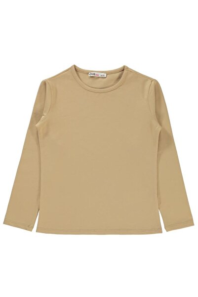 Civil Girls سويت شيرت أساسي للأعمار من 6 إلى 9 سنوات - بيج للأعمار من 8 إلى 9...