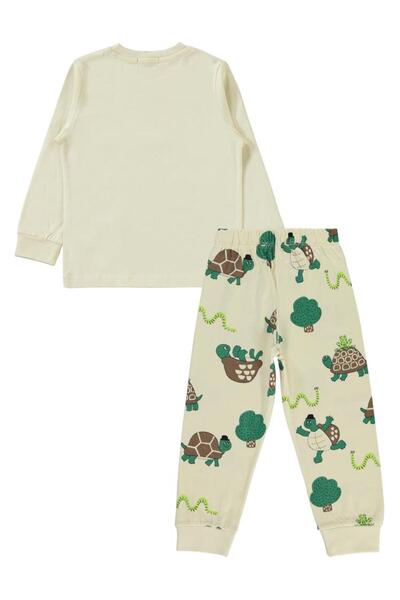 Civil Boys Boy's Pajama Set 2-5 Years Stone Color