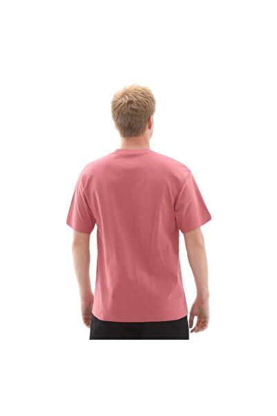 Vans 000P1Pzry1-R Left Chest Ii Loose Ss Men's T-Shirt Pink
