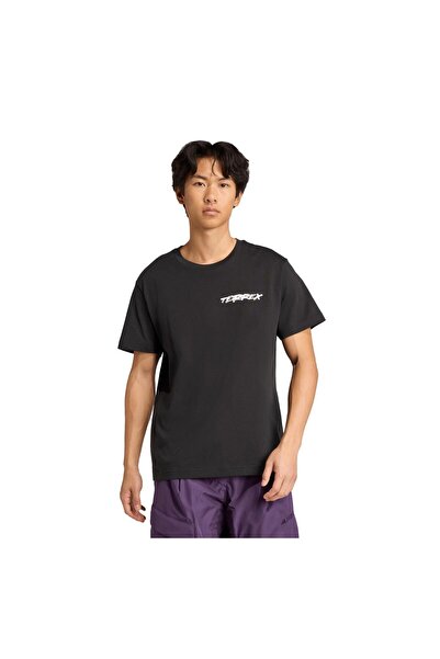 adidas Jm6359-E U Snow t Men's T-Shirt Black