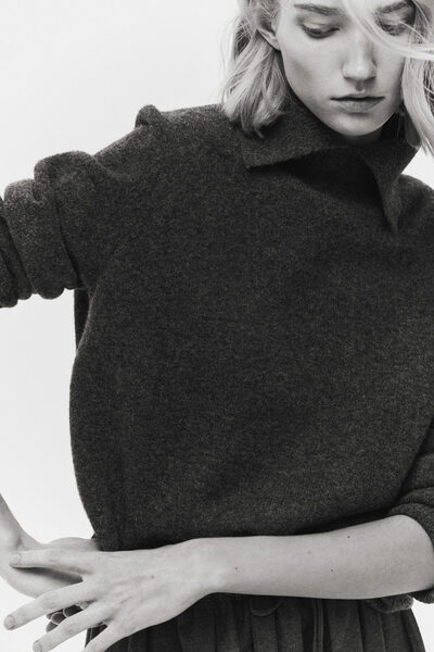 H&M Balıkçı Yaka Kazak