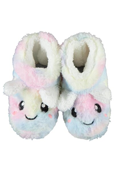 Civil Girls Kız Çocuk Panduf 19-24 Numara Gökkuşağı