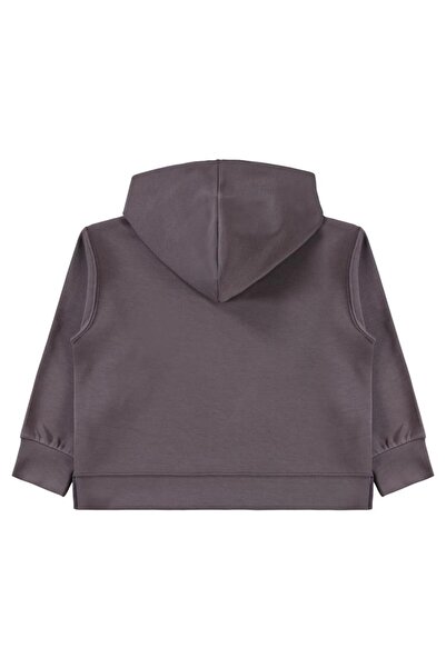 Civil Girls Kız Çocuk Kapüşonlu Sweatshirt 10-13 Yaş Açık Füme