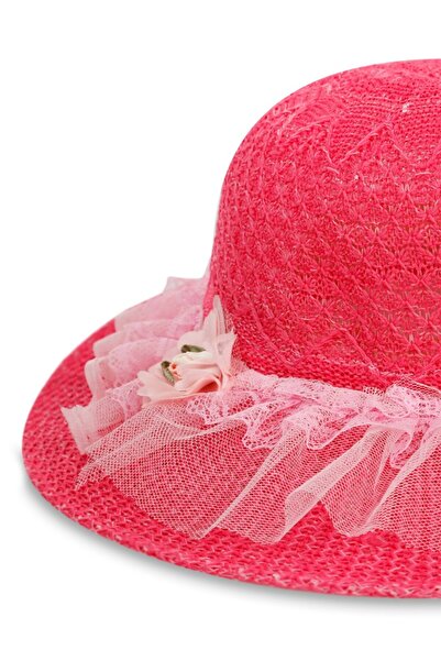 Kitti قبعة ميرسيريزد للفتيات من سن 6 إلى 9 سنوات - فوسيا ستاندرد