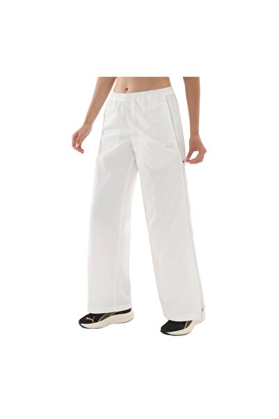 Puma 629808-02 Puma Dare To Relaxed Pants Kadın Eşofman Altı Beyaz