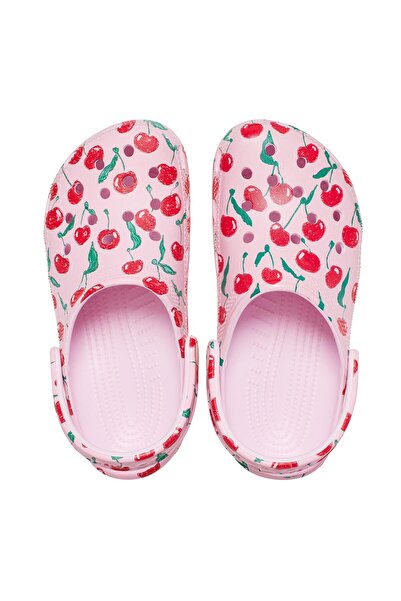 Crocs 211008-6ZW Παντόφλες Classic Fresh Fruits Clog Ροζ