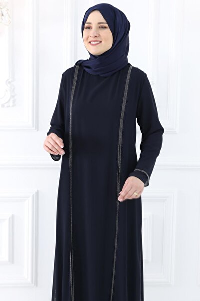 Modaviki Βραδινό φόρεμα Navy Blue Lavin - ISR966