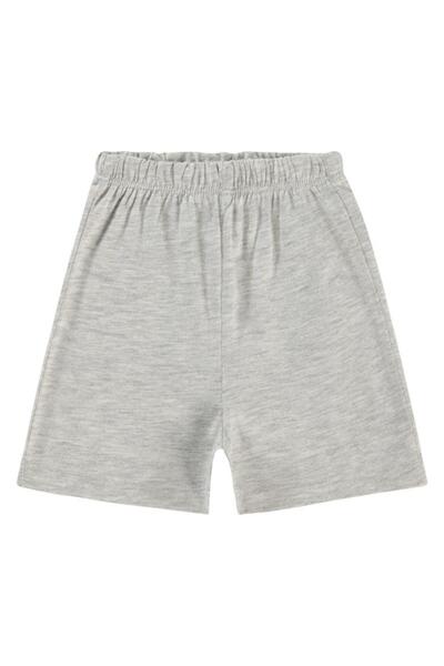 Civil Baby Side Seam Unisex Shorts for 6-18 Months - Gray 18-24 Months