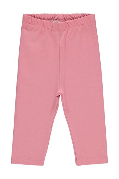 Civil Baby Düz Model Yan Stitch-Free 6-18 Months Long Leggings - Powder 12-18 Months