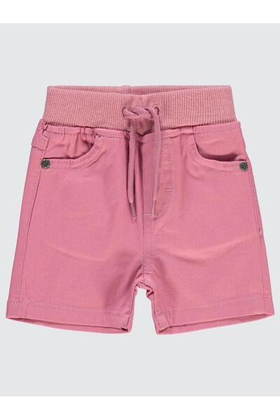 Civil Baby 6-18 Months Baby Girl Shorts - Dried Rose