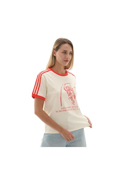 adidas JY2846-E 1983 Tricou pentru femei alb