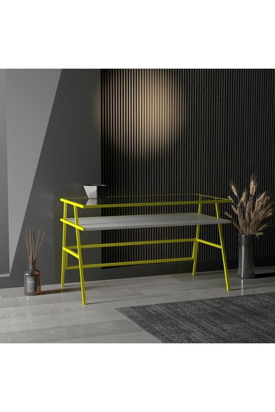 DAF Caralan Raflı Çalışma Masası